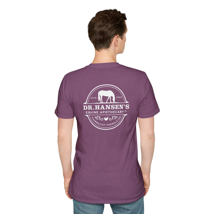 Dr. Hansen's Equine Apothecary Logo T-Shirt | Softstyle Unisex Cotton Tee