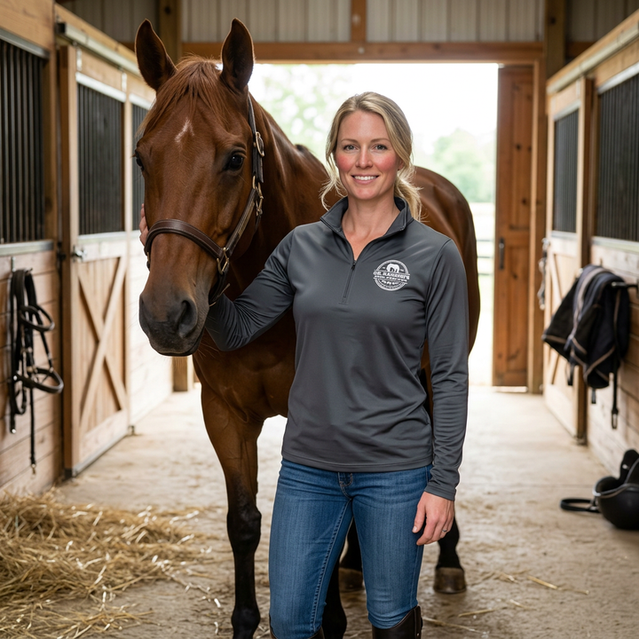 Dr. Hansen's Equine Apothecary Logo Sunshirt