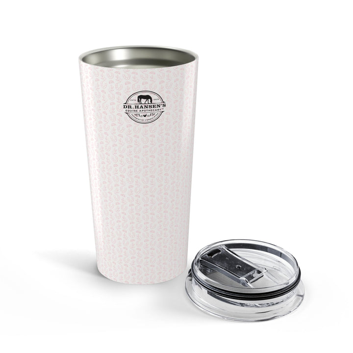 Pink Horseshoes & Rainbows Tumbler 20oz